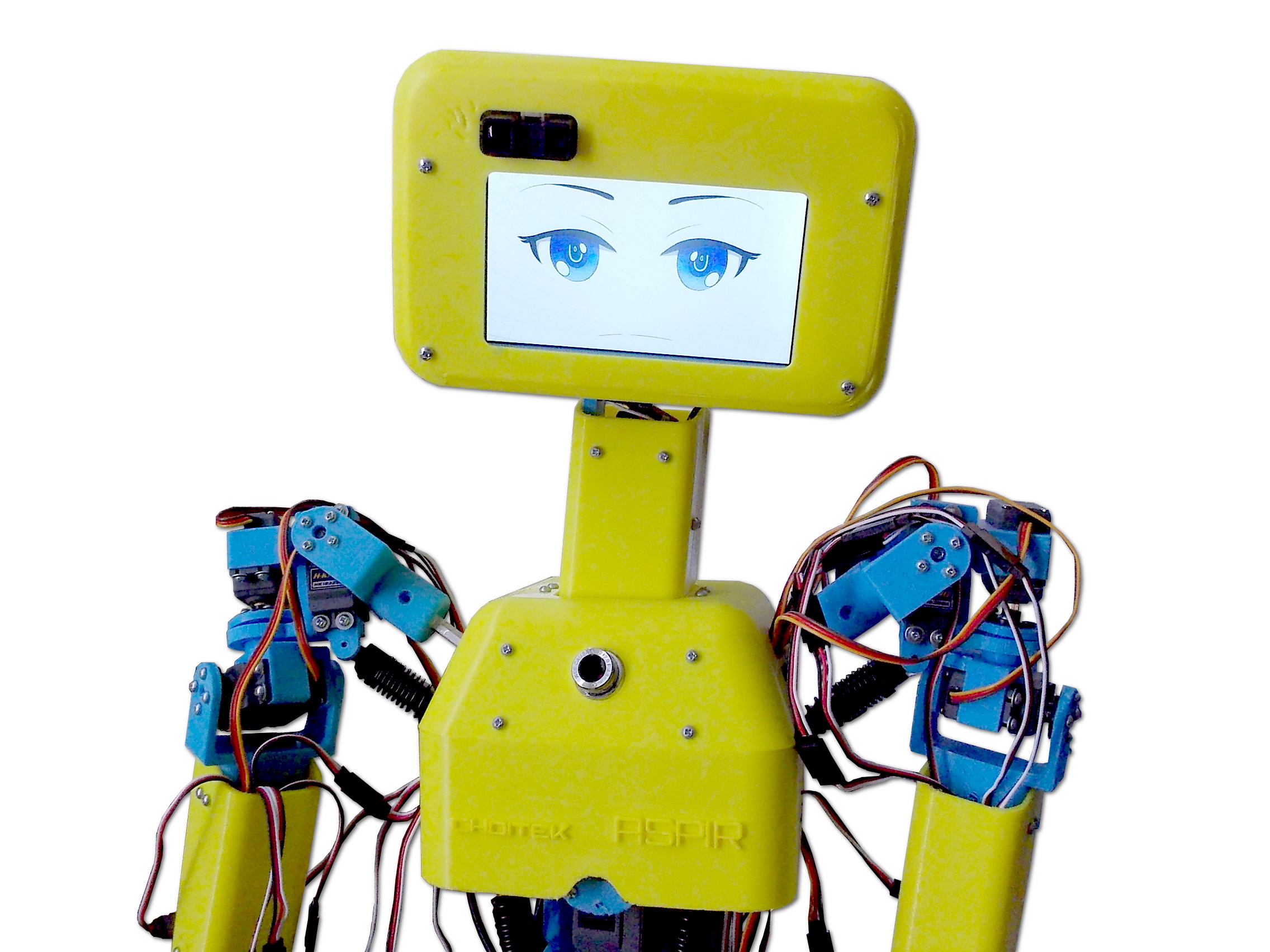 ASPIR V1 — Autonomous Support and Positive Inspiration Robot