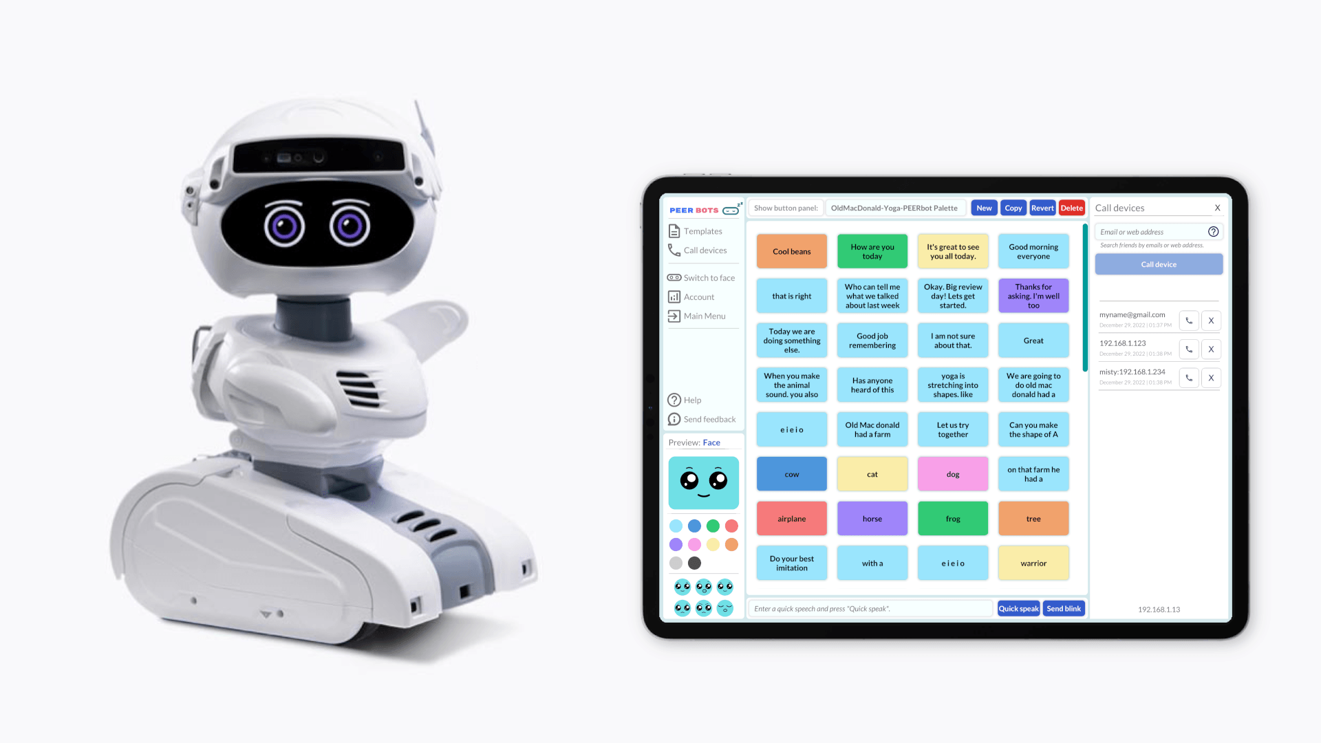 Peerbots — Social Robot Face & Controller — image 3