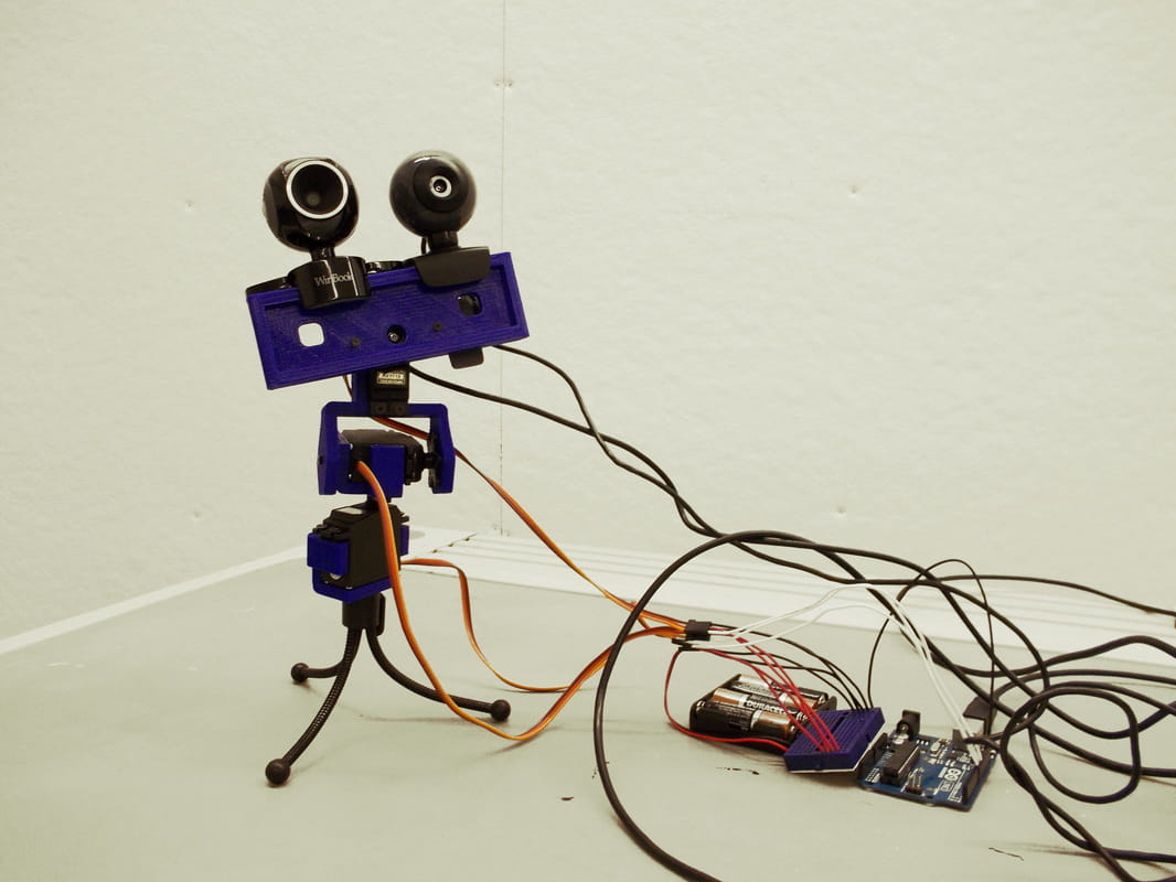 Virtual Reality Teleconferencing Device